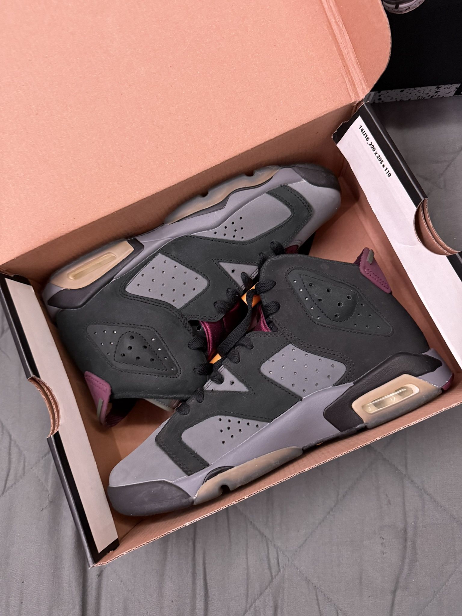 Jordan 6 Bordeaux Size 6 Men’s