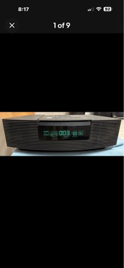Bose AWRC-1G Wave Radio AM/FM CD Player Audio System For Parts CD Radio Works