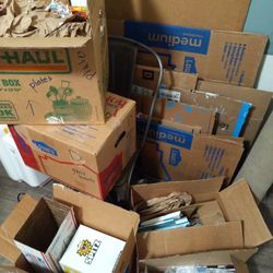Free Moving Boxes + Stuffing