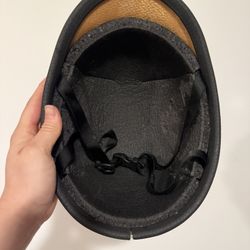 White Fiberglass Helmet 