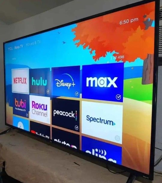 📛SMART  TV   TCL    55"  4K  ROKU   LED  HDR   DOLBY   VISION   FULL  UHD  2160p📛 ( NEGOTIABLE )📛 FREE  DELIVERY📛