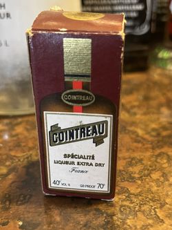 Vintage Cointreau Bottle