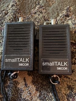 Siecor SmallTalk Fiber Optic Talk Set Pair