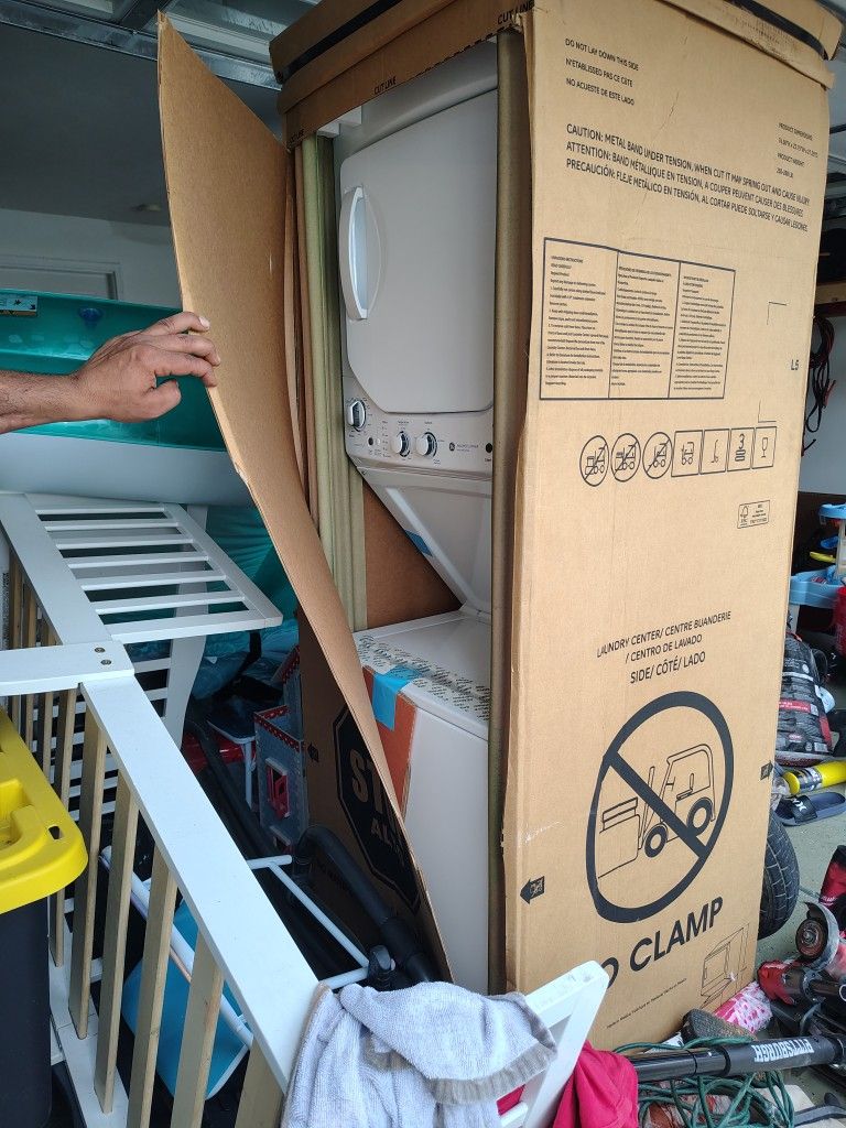 Brand New Double Stack Washer And Dryer