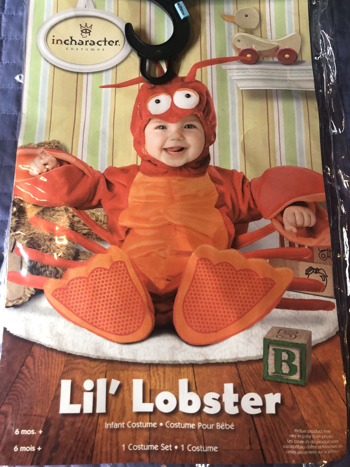 Lobster costume 6+ month
