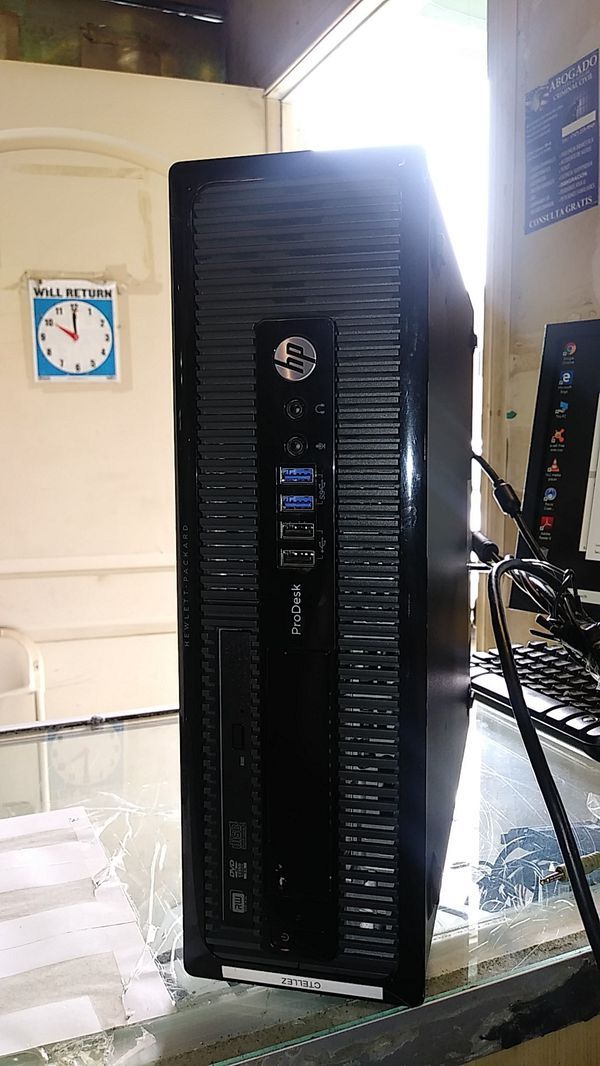 Hp pro desk pc intem core i5-4570 3.10ghz 8gb 1TB win 10 adobe reader antivirus Office 2016 and more $120 firm