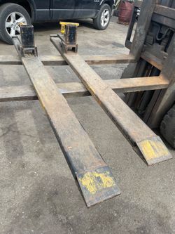 Very heavy duty loader forks