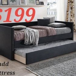 DAY BED PLUS TRUNDLE SPECIALS DEALS FINANCING IS AVAILABLE IS EASY TO QUALIFY NO CREDIT CHECK BUENO BONITO