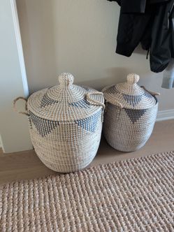 Wicker baskets