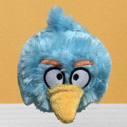 Angry Birds Plush Pillow Blue Pet Soft 14"