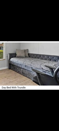 Double bed, mattress included
