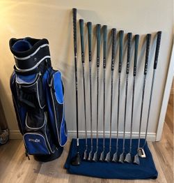 Full Golf Club Set (ping irons + driver & putter)