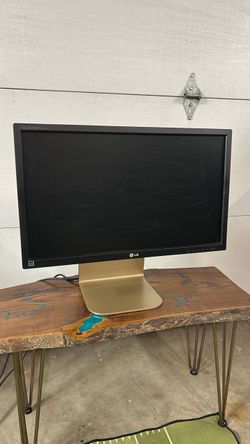 LG  24"monitor . With stand.