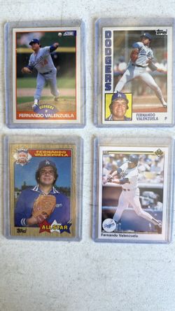 Fernando Valenzuela Card Lot