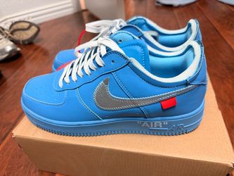 Off White AF1 University Blue