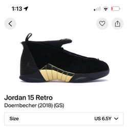 Jordan 15 Retro Doernbecher (2018) (GS)
