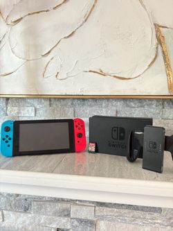 Nintendo Switch with Dock and Game