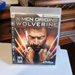 Wolverine PS3 Game