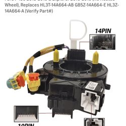 Steering Wheel Spiral Cable Assembly Compatible with Ford F-150 2015-2019 & Explorer 2016-2019 (No Heated Wheel), Replaces