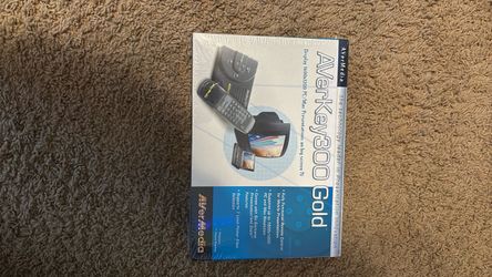 AVerMedia AVerKey 300 Gold PC/Mac to TV Converter – New Sealed Vintage