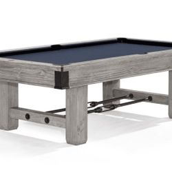 Brunswick Canton Pool Table, Rustic Grey