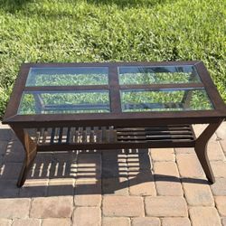 Coffee Table And End Tables 