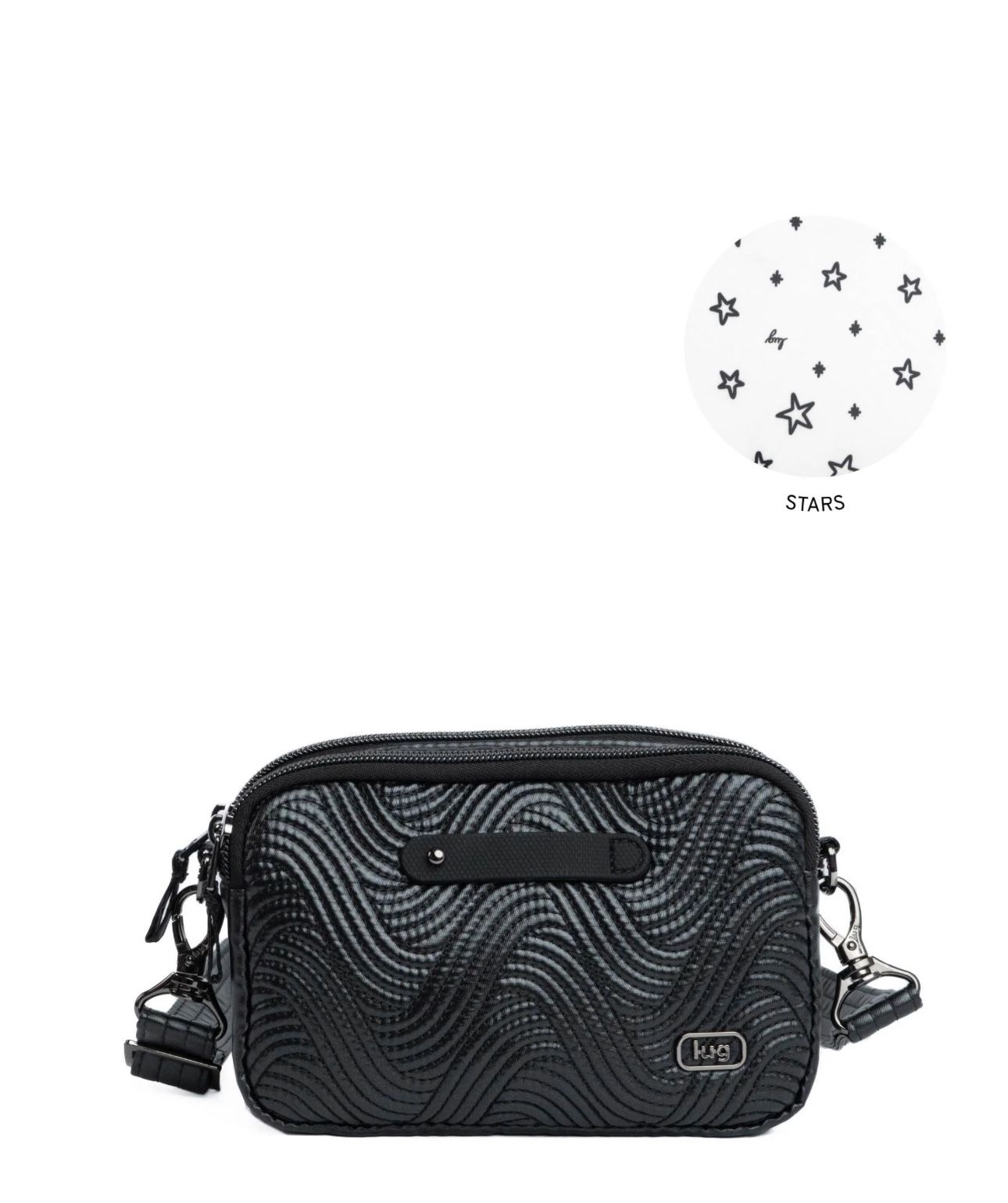Lug Coupe SE 2 Convertible Crossbody Bag Black NWT