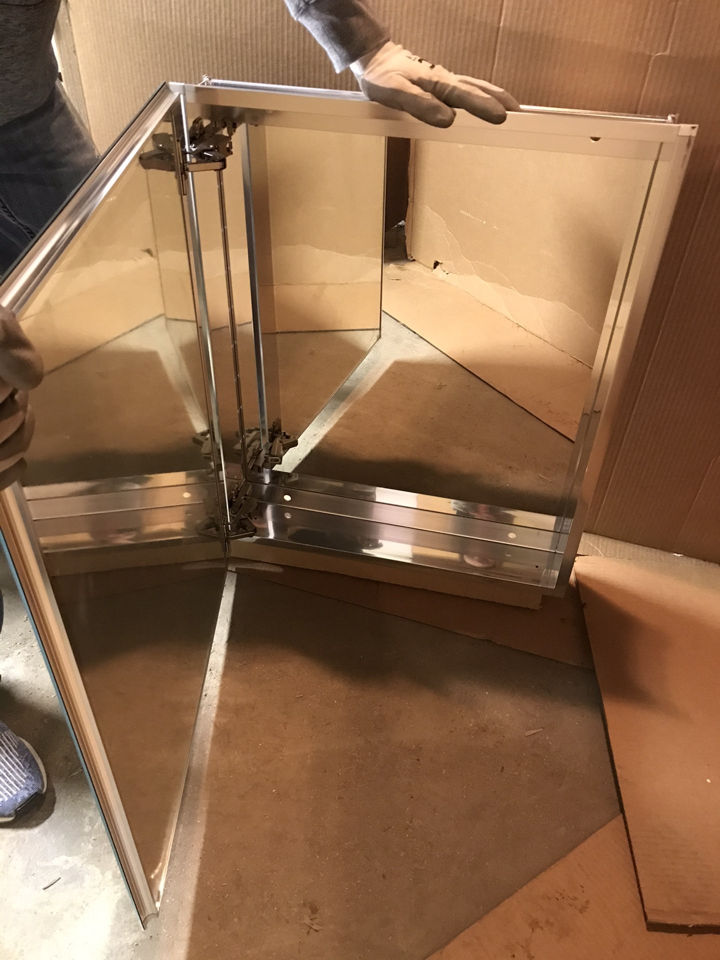 Jacuzzi Glass Medicine Cabinet