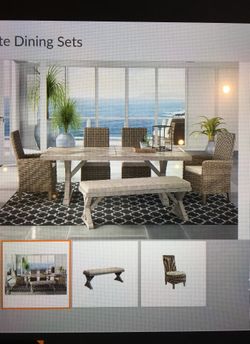 Six piece dining set