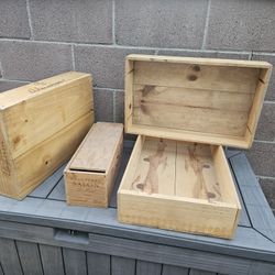 Wooden Wine Boxes