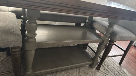 Dining table, Ashley’s furniture.