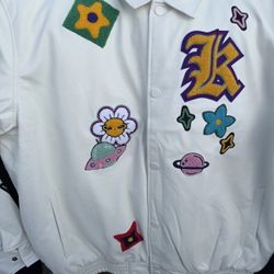 Men KLOUD9 PATCHES VEGAN LEATHER JACKET 2xl And 3xl Message Me With Your Size