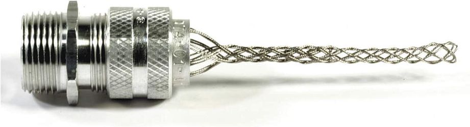 Strain Relief Cord Grip, Male, Straight
