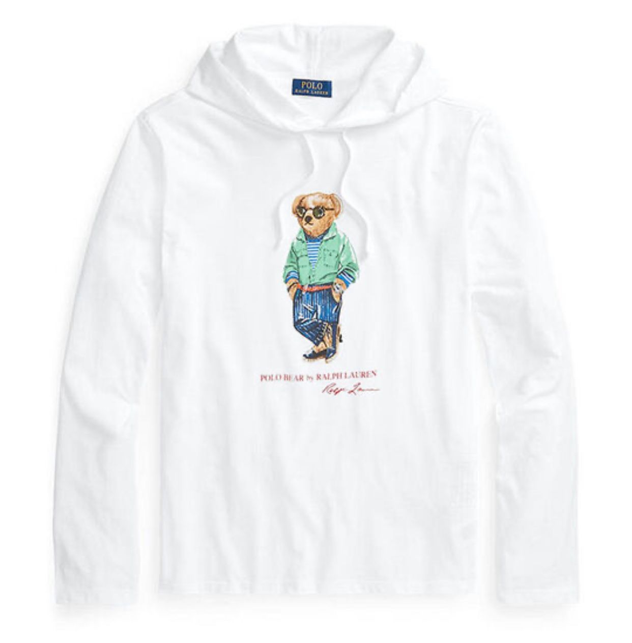Ralph Lauren Polo Bear Jersey Hooded T-Shirt, available sizes XL and XXL, NWT 