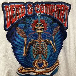 Dead And Company Summer 2017 Tour Shirt White Large