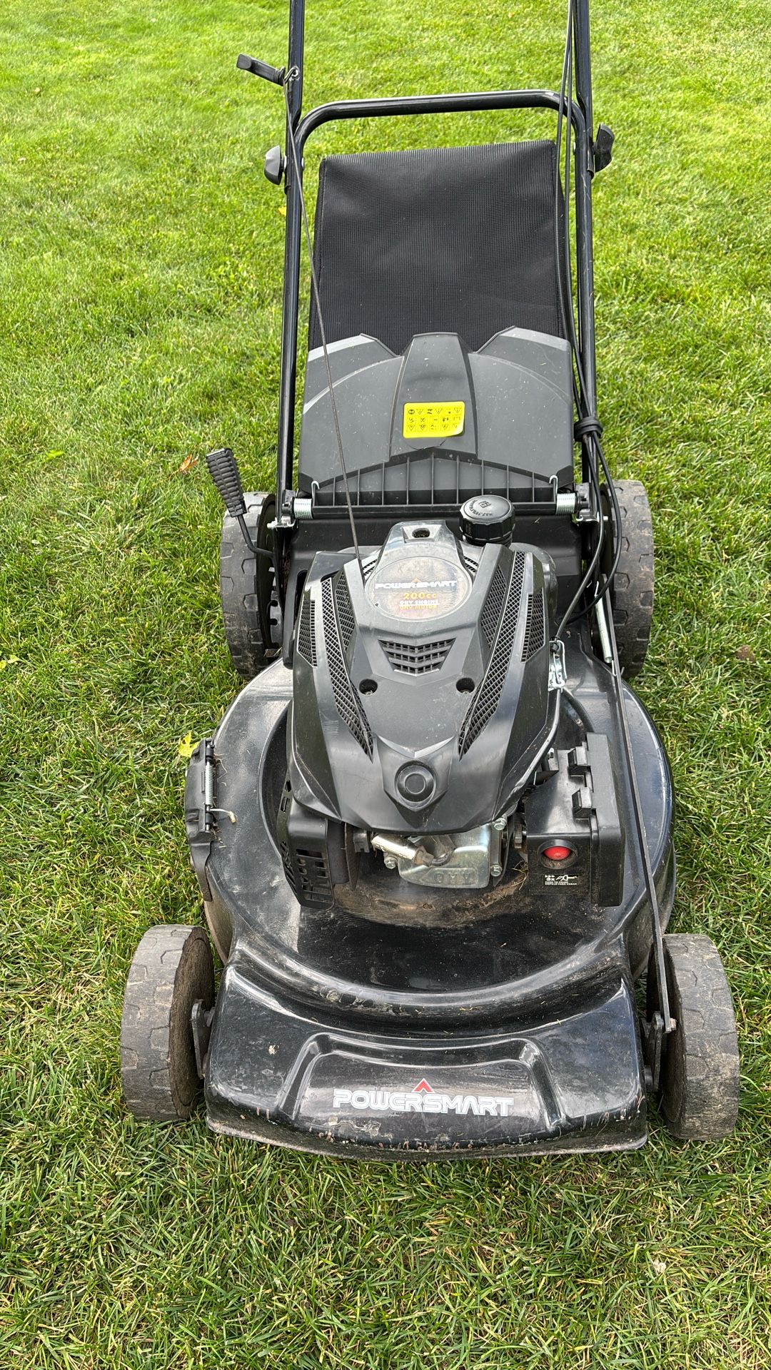 Power Smart Lownmower Self Propelled With The Bag Works