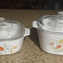 Corning Ware Wild Flowers
