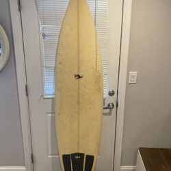 Custom Bunger Surfboard  6’6 -19 1/2