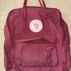 Fjallraven Kanken Backpack Red