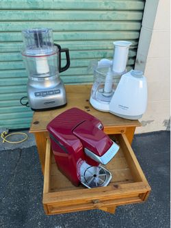 KitchenAid Black&Deker Keurig Food Processor &Coffee Maker bundle lot of three