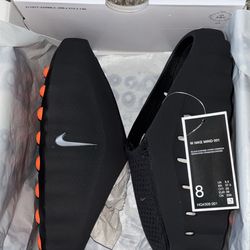 Nike Mind 001 Slide - ‘Black Chrome (Womens)’ Size 8 Women’s Brand New