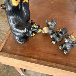 Nic Nac set of 4 bears