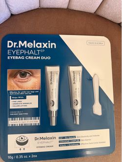 Dr. Melanin eyebag cream duo