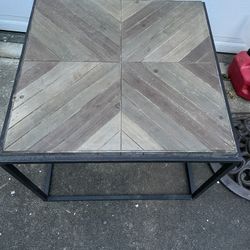 Beautiful Wooden End Table Side Table