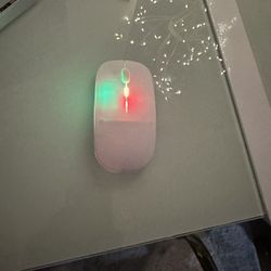 White LED mouse, Gaming mousepad, and Keyboard Bundle 