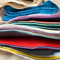 Lot of Felt Fabric