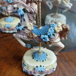 Set Of Carousel Horses 