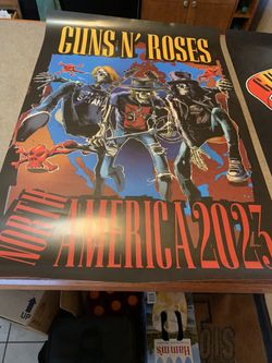 Guns & Roses Poster