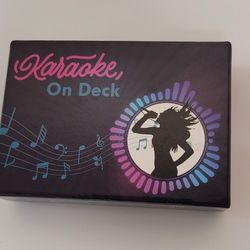 Karaoke Card Game