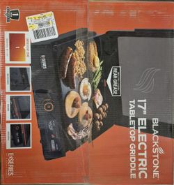 New Black Stone 17" Electric Tabel TOP GRIDDLE 
